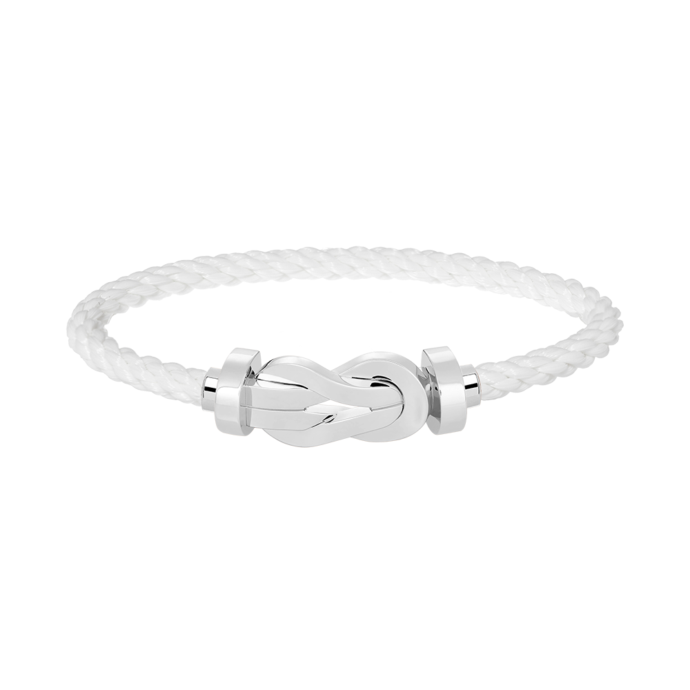 ¡®Lume Jewels¡¯CHANCE LARGE 8 FIGURE BUCKLE NO DIAMOND BRACELET SILVER