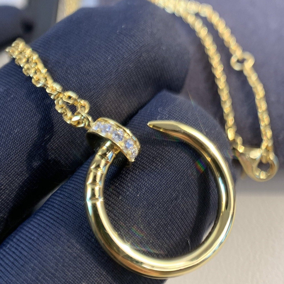 ¡®Lume Jewels¡¯JUSTE NECKLACE GOLD DIAMONDS