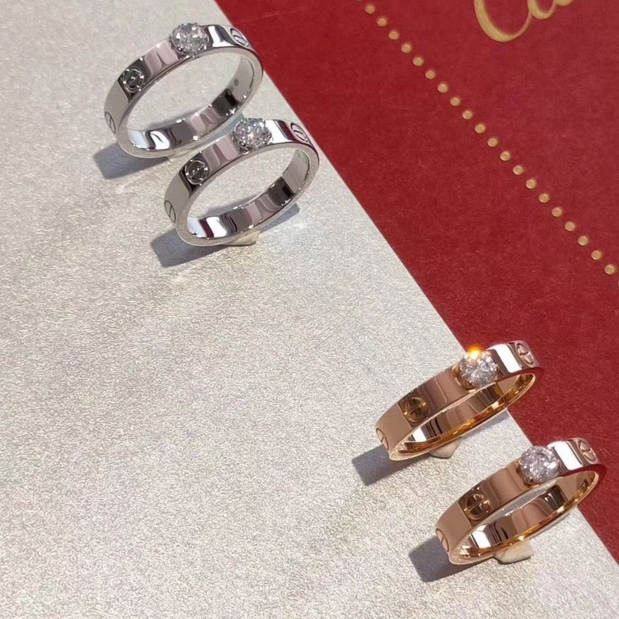 ¡®Lume Jewels¡¯LOVE RING 3.6MM 1 BIG DIAMOND