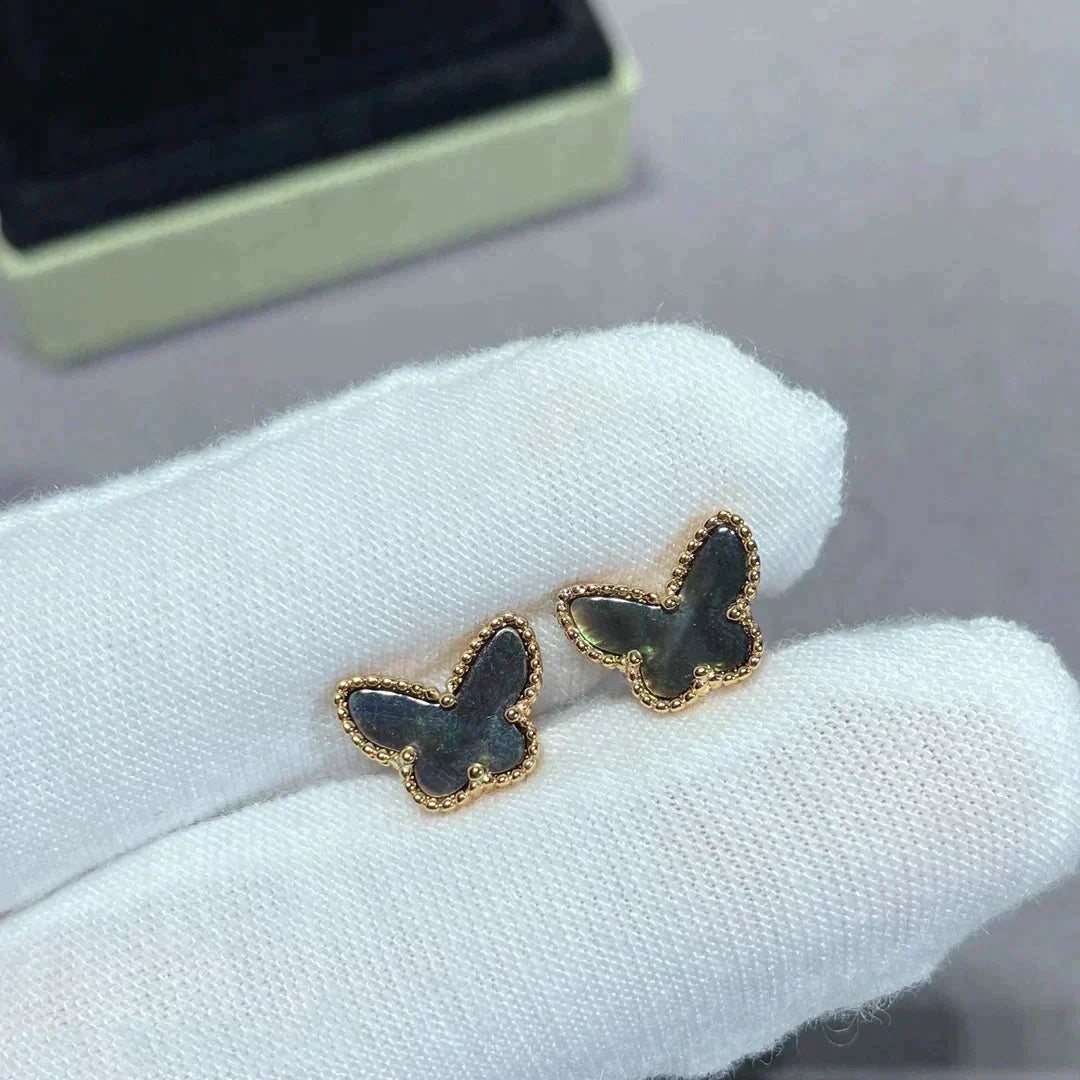 ¡®Lume Jewels¡¯BUTTERFLY DARK MOP EARRINGS