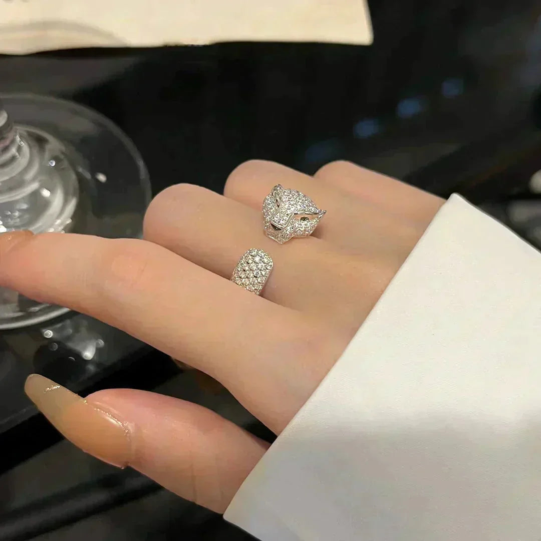 ¡®Lume Jewels¡¯PANTHERE 5.5MM ALL DIAMOND RING