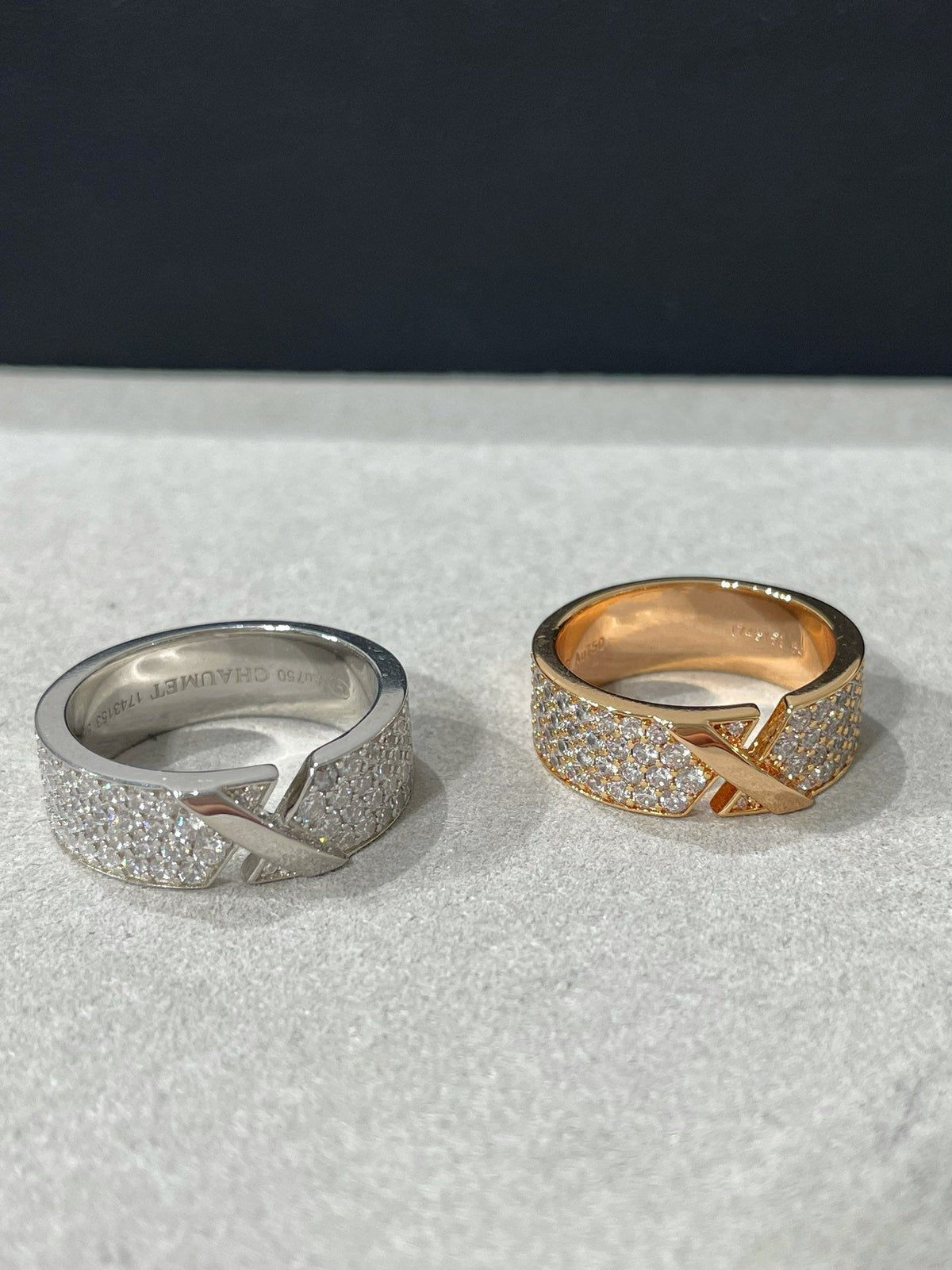 ¡®Lume Jewels¡¯LIENS EVIDENCE DIAMOND PAVED RING