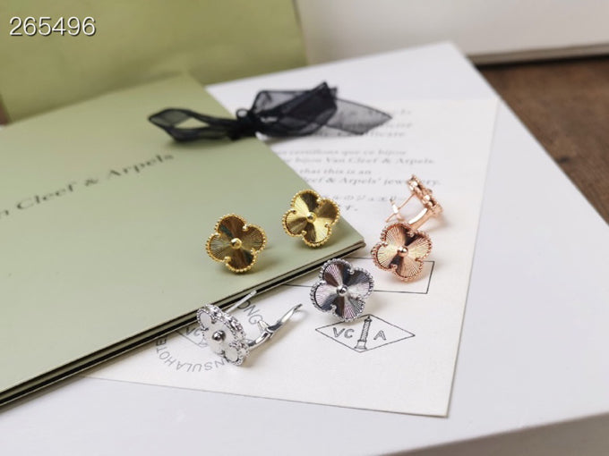 ¡®Lume Jewels¡¯CLOVER MEDIUM STUD EARRINGS