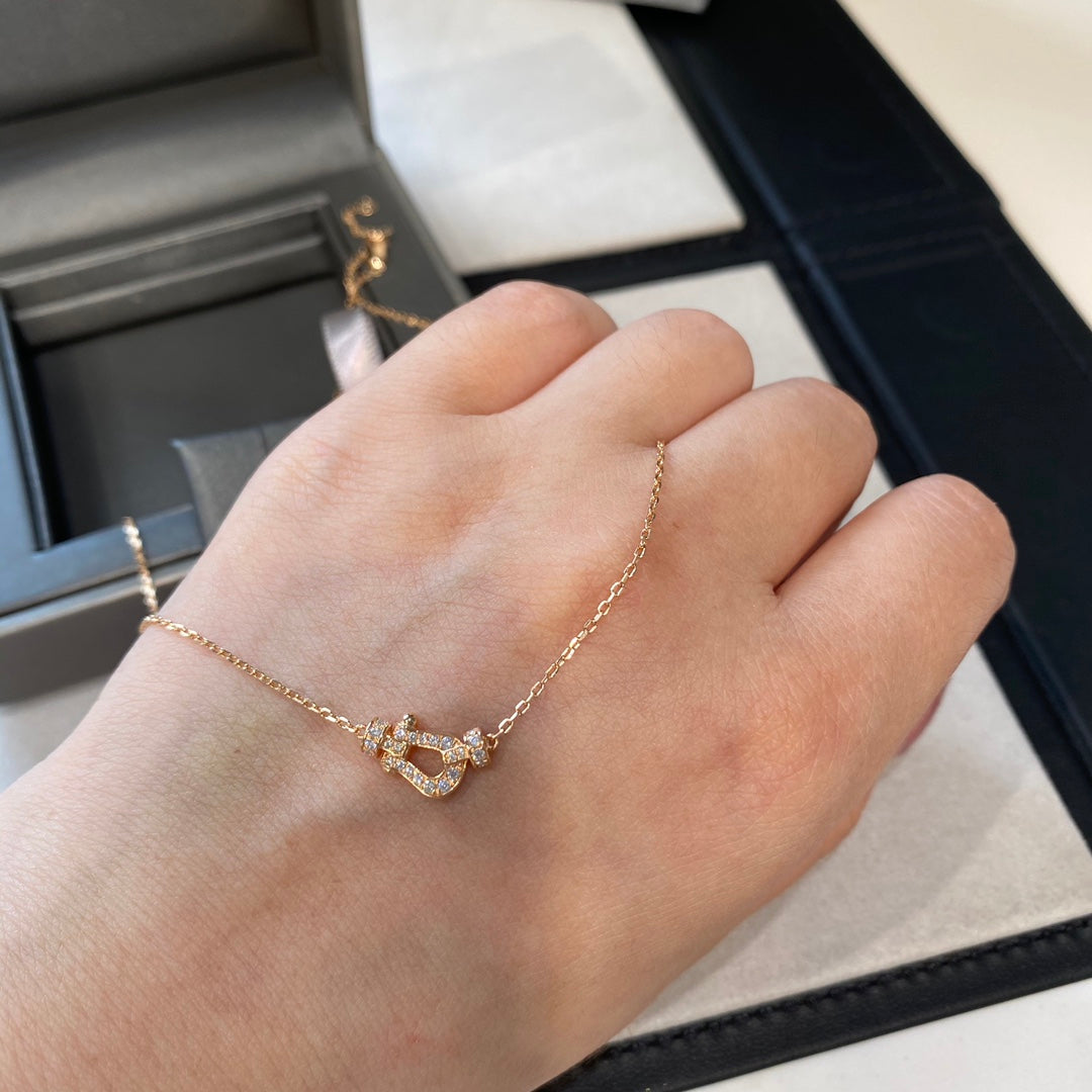 ¡®Lume Jewels¡¯FORCE 10 DIAMOND PINK GOLD NECKLACE MINI MODEL