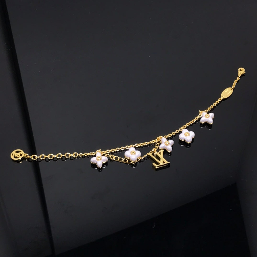 ¡®Lume Jewels¡¯LOGO 6 MOTIF STAR AND SUN GOLD BRACELET