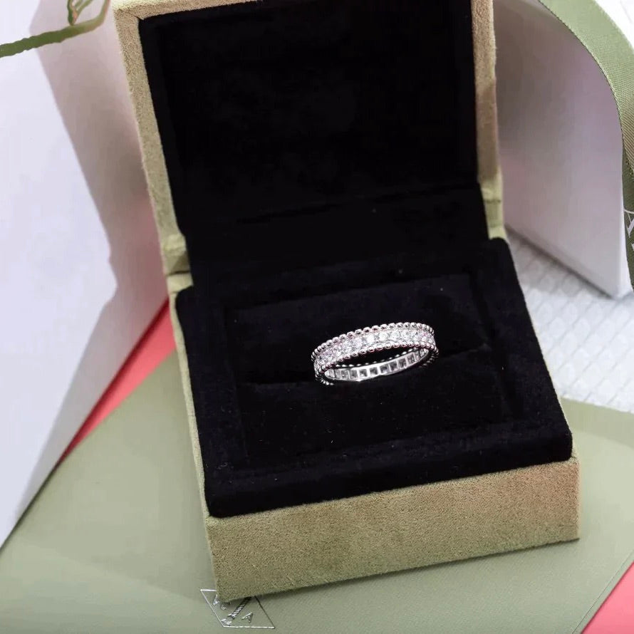 ¡®Lume Jewels¡¯PERLEE DIAMOND SILVER RING