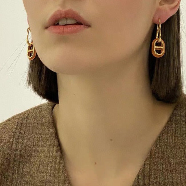 ¡®Lume Jewels¡¯HM O'MAILLON GOLD EARRINGS