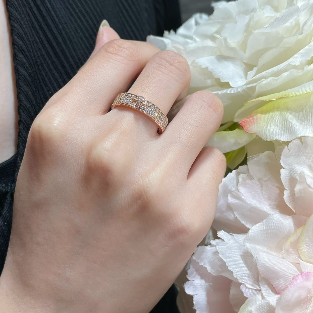 ¡®Lume Jewels¡¯KELLY PINK GOLD DIAMOND RING