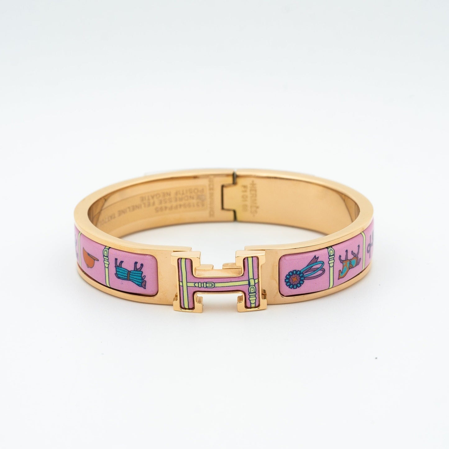 ¡®Lume Jewels¡¯H PINK GOLD BRACELET PINK CERAMIC