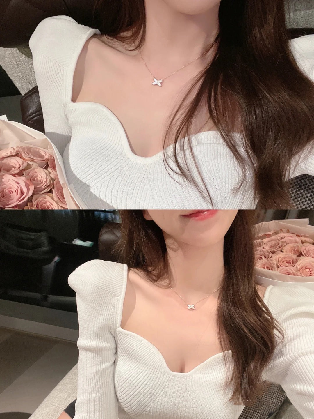 ¡®Lume Jewels¡¯JEUX DE NECKLACE 1 DIAMOND