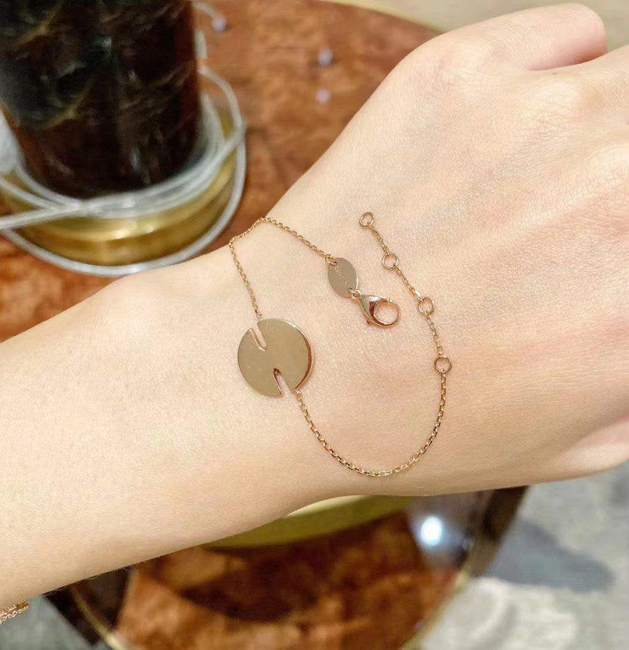 ¡®Lume Jewels¡¯JEUX DE BRACELET MOP PINK GOLD DIAMONDS