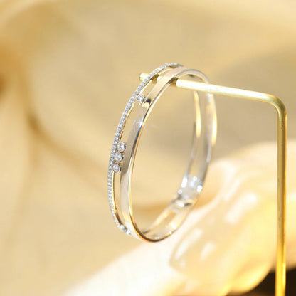 [Lume Jewels]Move Romane Diamond Bangle Bracelet