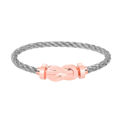 ¡®Lume Jewels¡¯CHANCE LARGE 8 FIGURE BUCKLE NO DIAMOND BRACELET ROSE GOLD