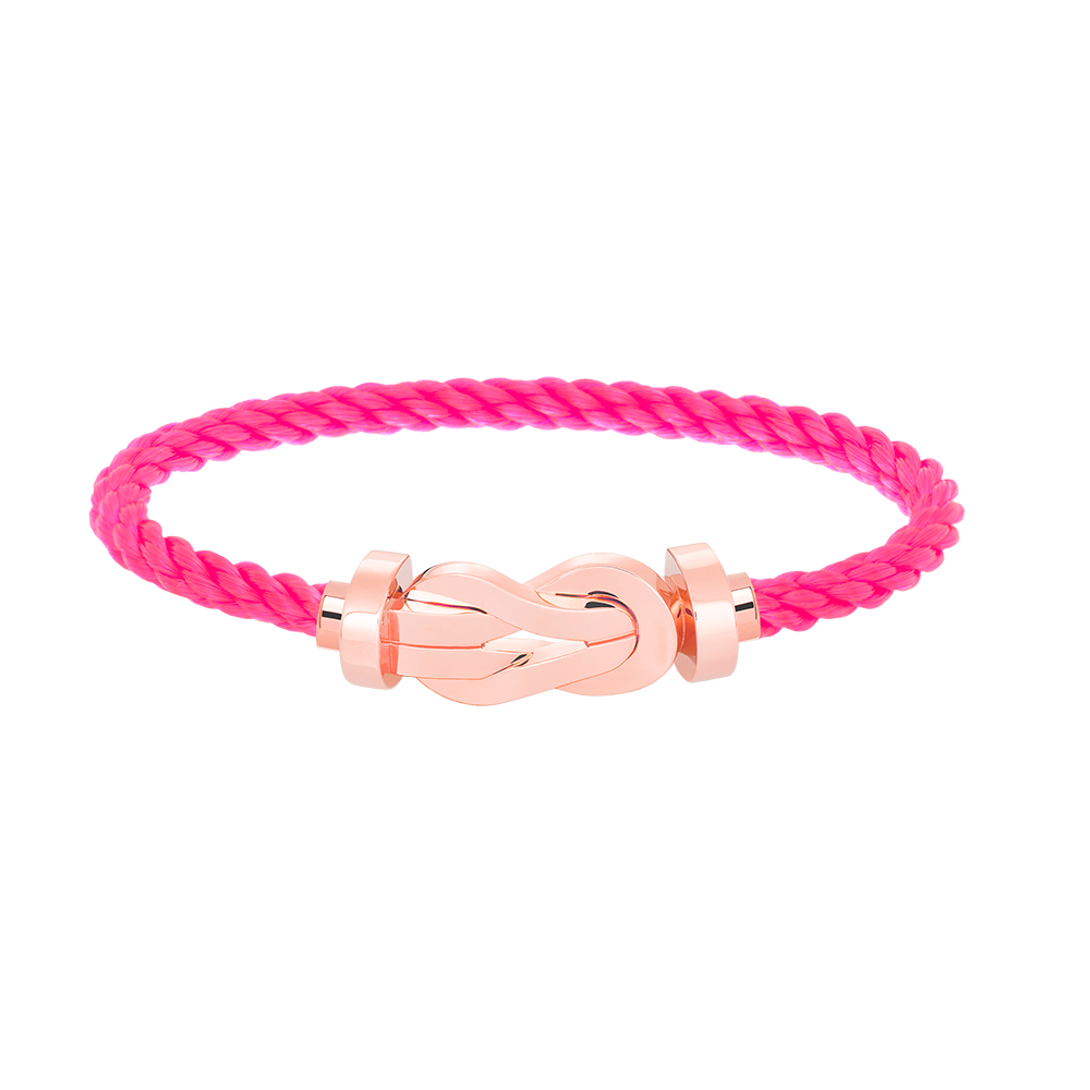 ¡®Lume Jewels¡¯CHANCE LARGE 8 FIGURE BUCKLE NO DIAMOND BRACELET ROSE GOLD