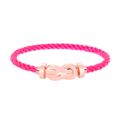 ¡®Lume Jewels¡¯CHANCE LARGE 8 FIGURE BUCKLE NO DIAMOND BRACELET ROSE GOLD