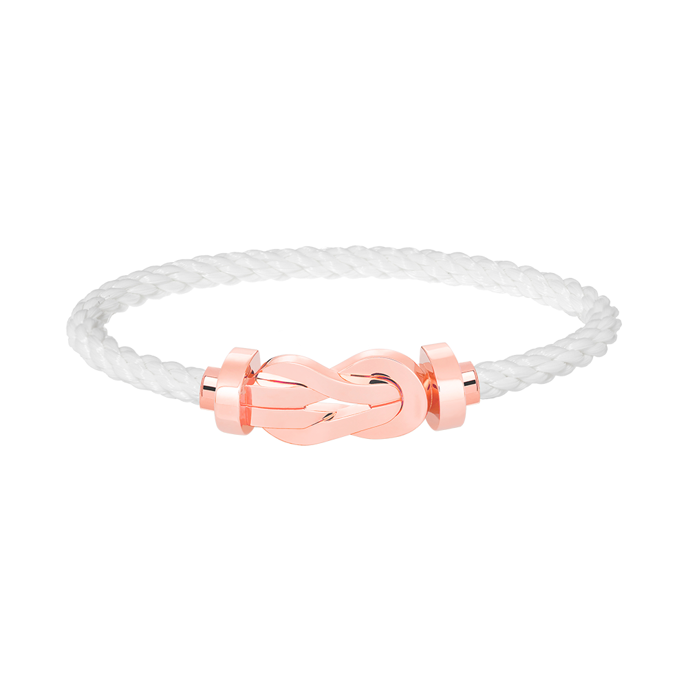 ¡®Lume Jewels¡¯CHANCE LARGE 8 FIGURE BUCKLE NO DIAMOND BRACELET ROSE GOLD