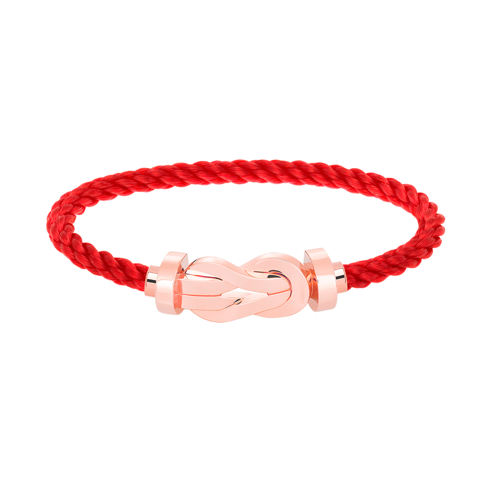¡®Lume Jewels¡¯CHANCE LARGE 8 FIGURE BUCKLE NO DIAMOND BRACELET ROSE GOLD