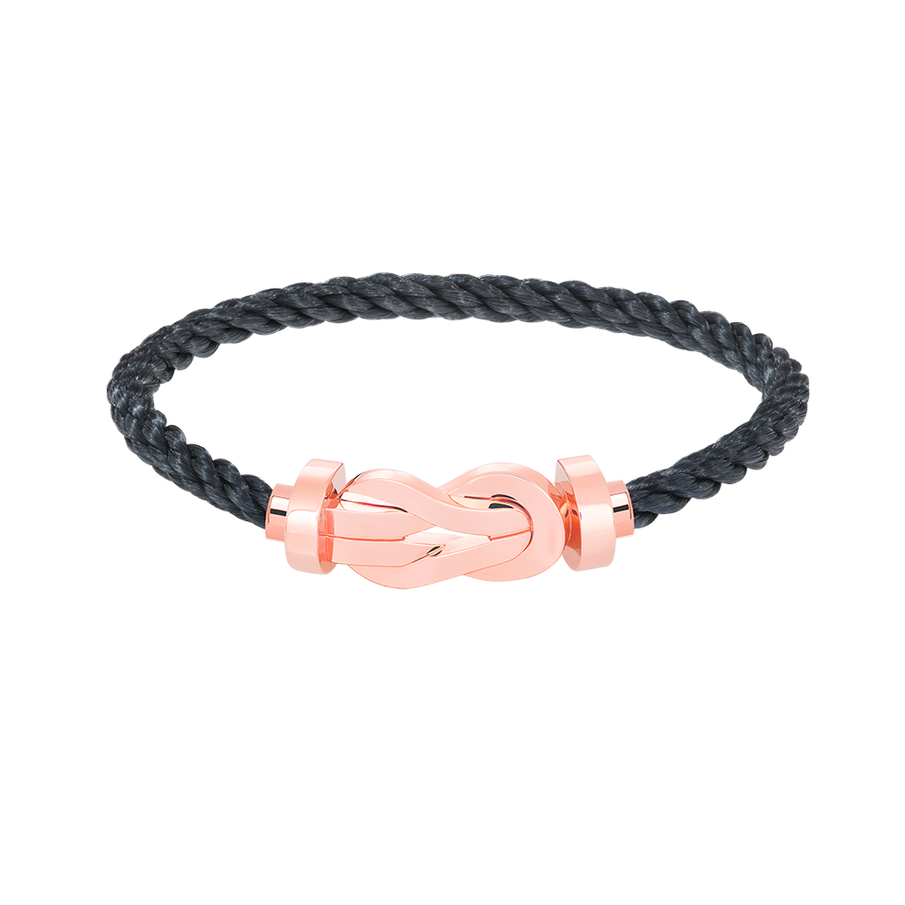 ¡®Lume Jewels¡¯CHANCE LARGE 8 FIGURE BUCKLE NO DIAMOND BRACELET ROSE GOLD