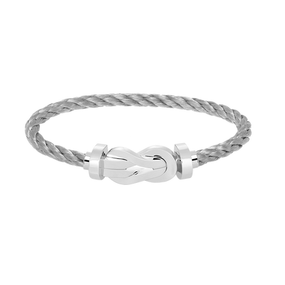 ¡®Lume Jewels¡¯CHANCE LARGE 8 FIGURE BUCKLE NO DIAMOND BRACELET SILVER