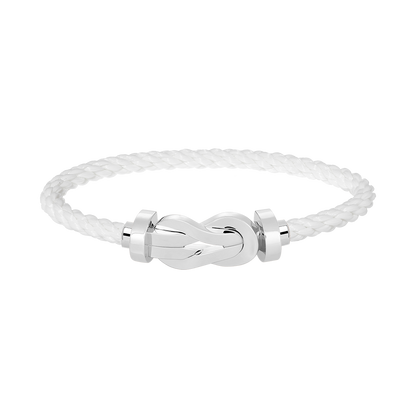 ¡®Lume Jewels¡¯CHANCE LARGE 8 FIGURE BUCKLE NO DIAMOND BRACELET SILVER