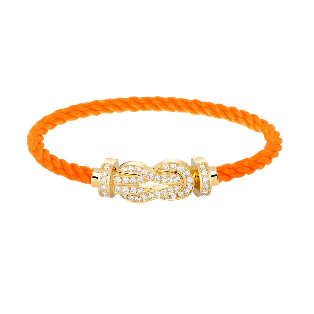 ¡®Lume Jewels¡¯CHANCE LARGE 8 FIGURE BUCKLE FULLDIAMOND BRACELET GOLD