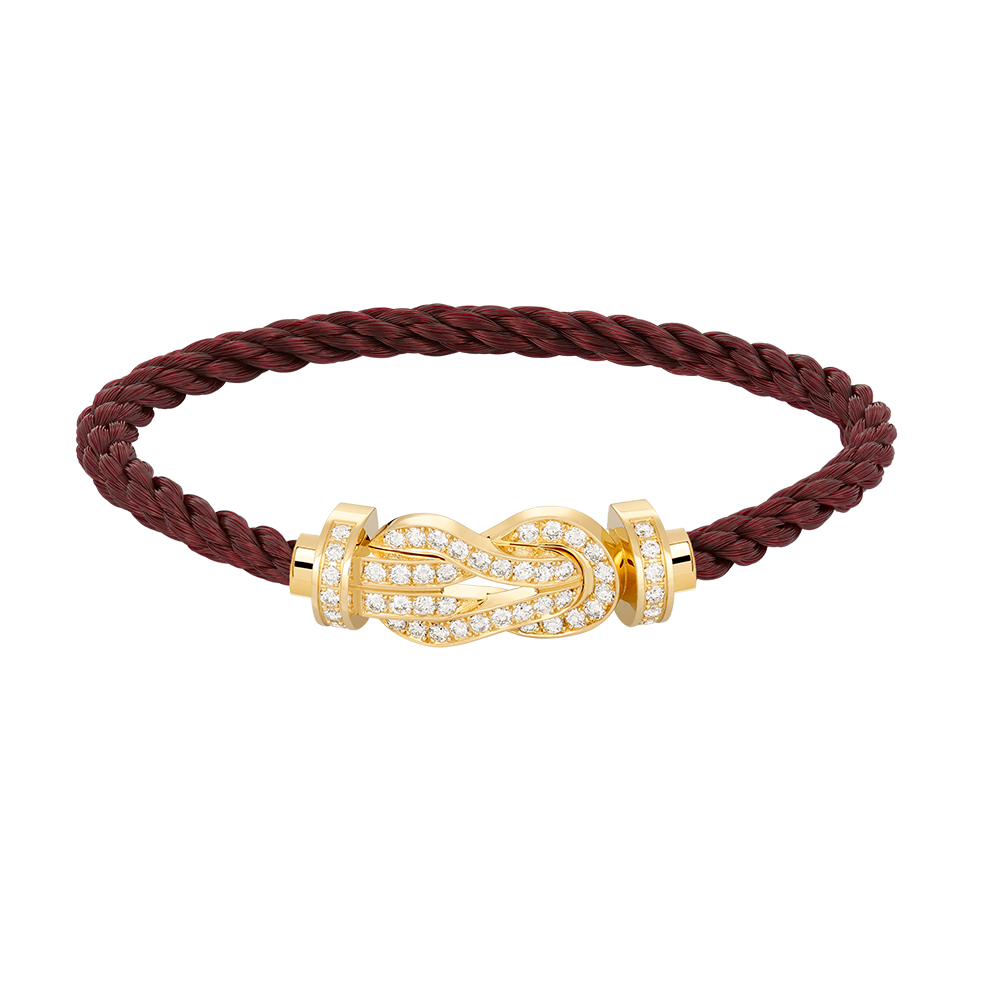 ¡®Lume Jewels¡¯CHANCE LARGE 8 FIGURE BUCKLE FULLDIAMOND BRACELET GOLD