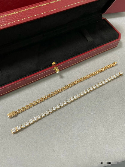 [Lume Jewels] TENNIS BRACELET WITH FULL DIAMOND SETTING