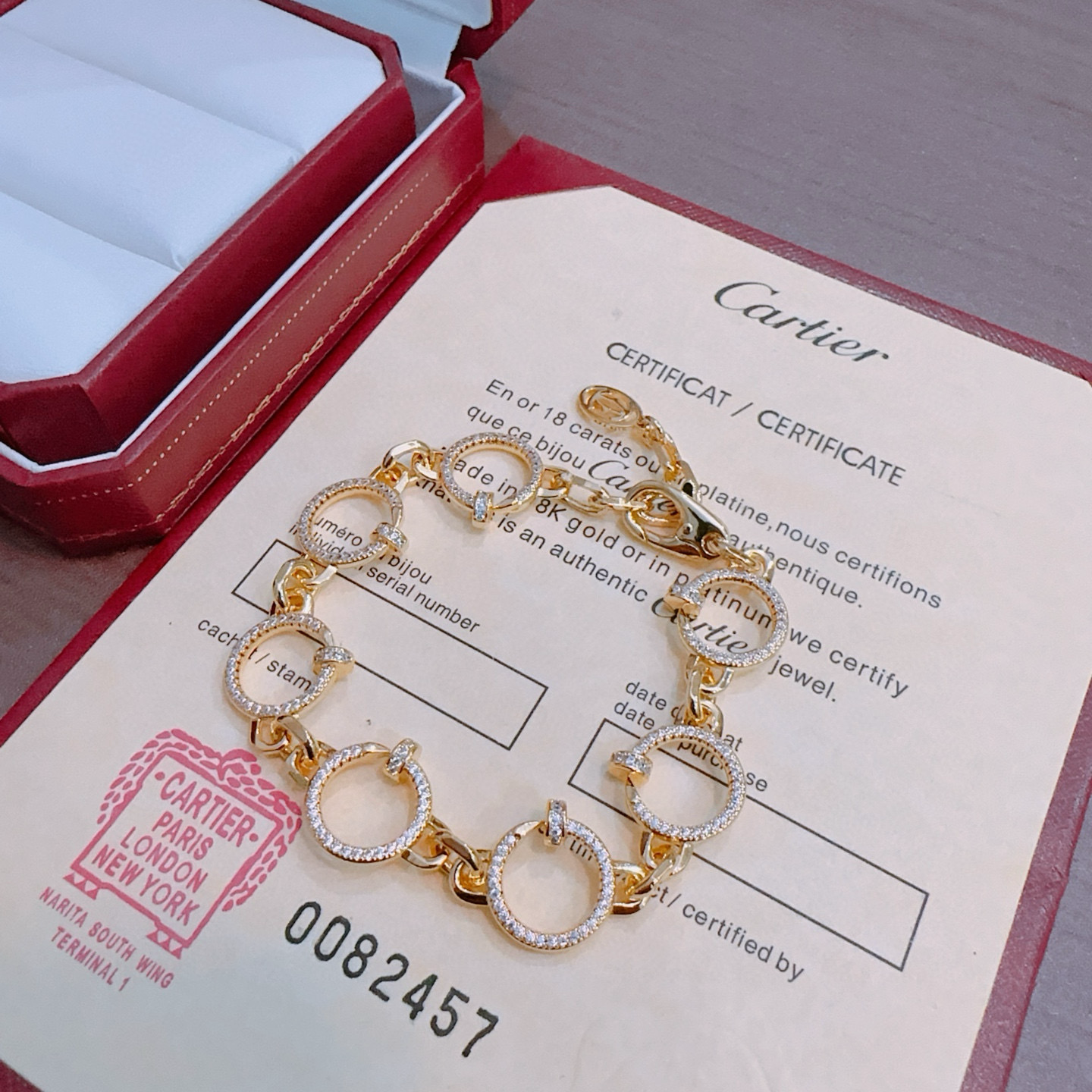 ¡®Lume Jewels¡¯LOVE&JUSTE BRACELET DIAMONDS