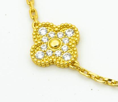 [Lume Jewels]New  CLOVER 5 MOTIF LASER BRACELET COLLECTION