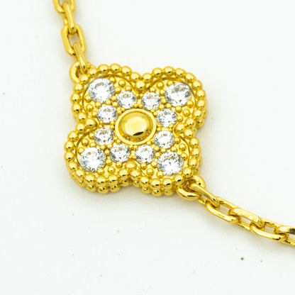[Lume Jewels]New  CLOVER 5 MOTIF LASER BRACELET COLLECTION