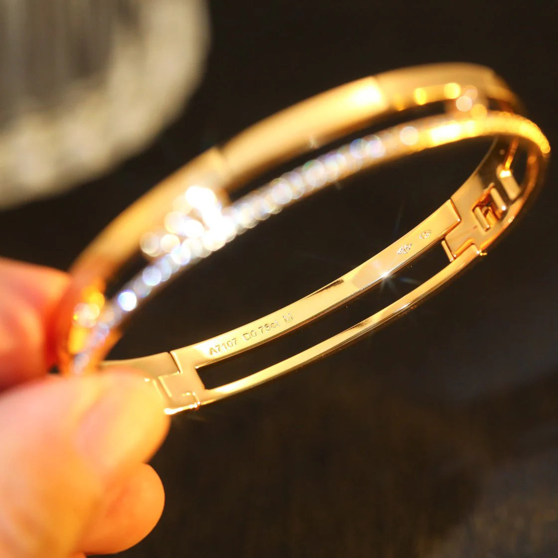 [Lume Jewels]Move Romane Diamond Bangle Bracelet