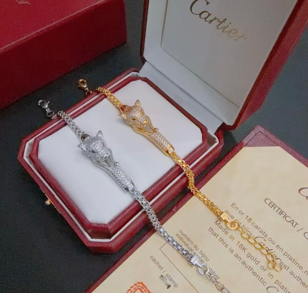 ¡®Lume Jewels¡¯ PANTHERE  BRACELET DIAMONDS