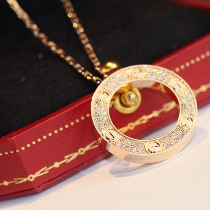 ¡®Lume Jewels¡¯LOVE NECKLACE ADJUSTABLE ROSE GOLD