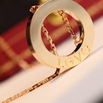 ¡®Lume Jewels¡¯LOVE NECKLACE ADJUSTABLE ROSE GOLD