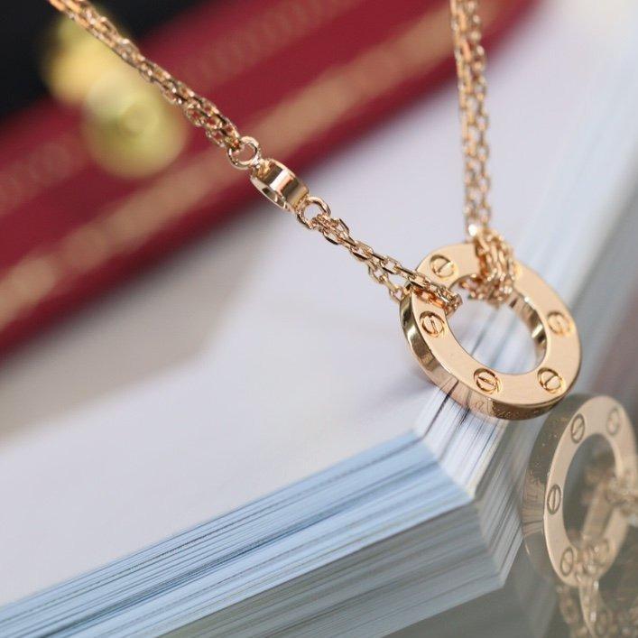 ¡®Lume Jewels¡¯LOVE NECKLACE ADJUSTABLE ROSE GOLD 2 DIAMOND