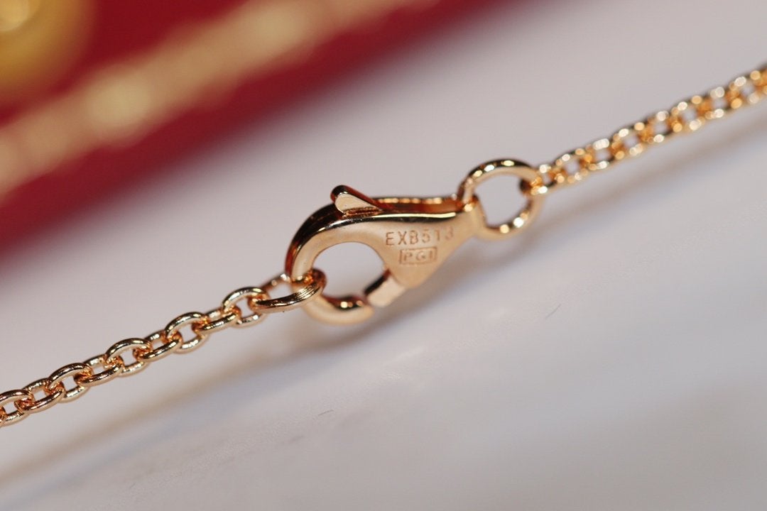¡®Lume Jewels¡¯LOVE NECKLACE PINK GOLD AND SILVER