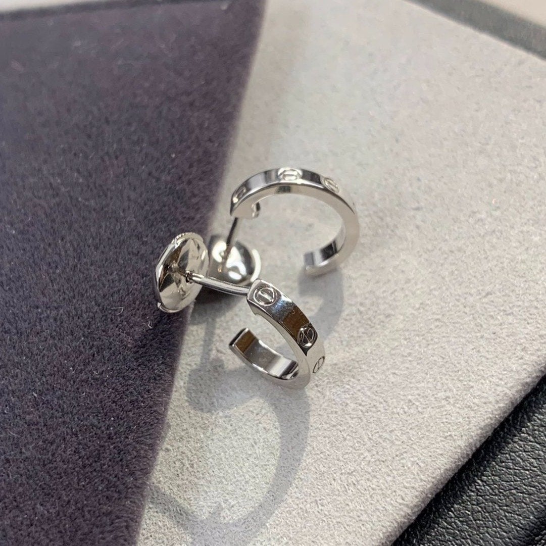 ¡®Lume Jewels¡¯LOVE EARRINGS 2.65MM SILVER