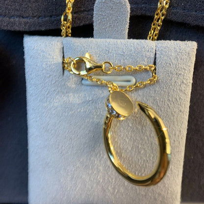 ¡®Lume Jewels¡¯JUSTE NECKLACE GOLD DIAMONDS