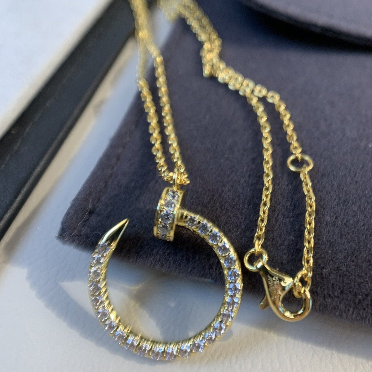 ¡®Lume Jewels¡¯JUSTE NECKLACE GOLD DIAMONDS