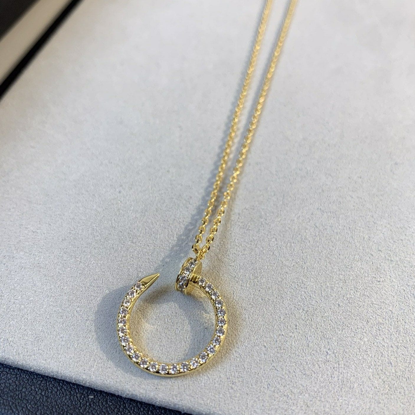 ¡®Lume Jewels¡¯JUSTE NECKLACE GOLD DIAMONDS
