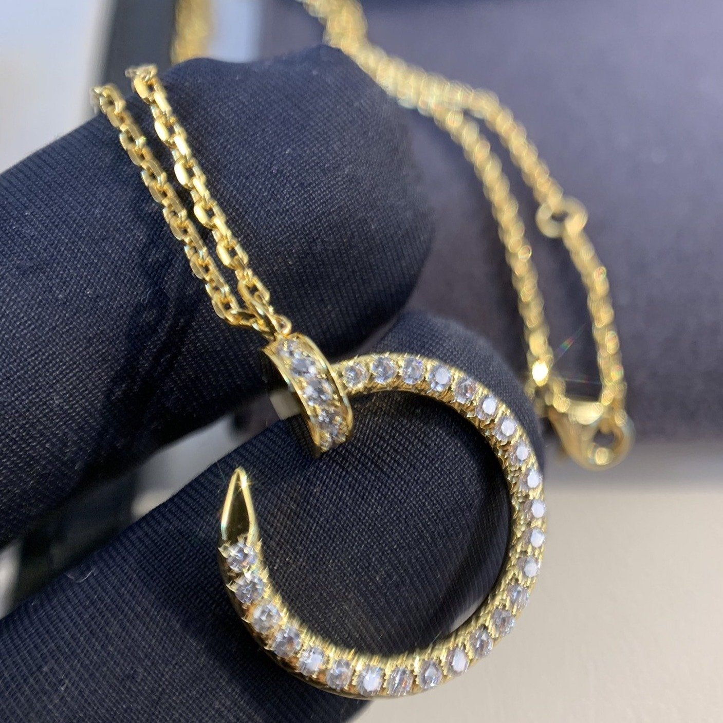 ¡®Lume Jewels¡¯JUSTE NECKLACE GOLD DIAMONDS