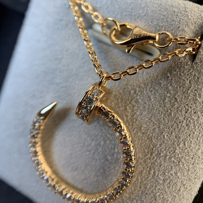 ¡®Lume Jewels¡¯JUSTE NECKLACE PINK GOLD DIAMONDS