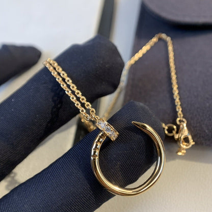 ¡®Lume Jewels¡¯JUSTE NECKLACE PINK GOLD DIAMONDS