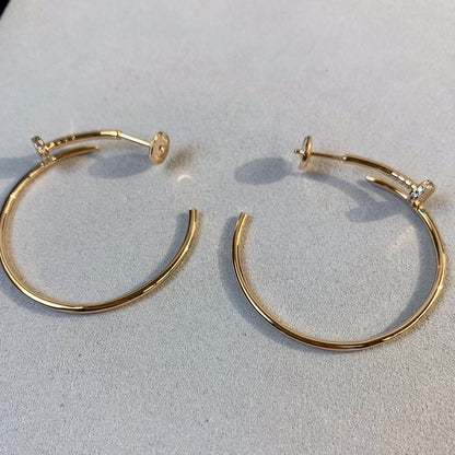 ¡®Lume Jewels¡¯JUSTE EARRINGS GOLD DIAMONDS 1.8MM