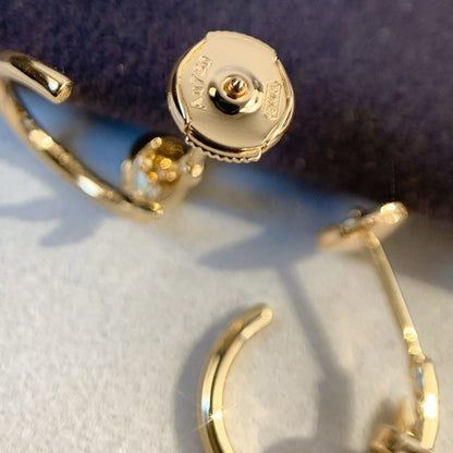 ¡®Lume Jewels¡¯JUSTE EARRINGS PINK GOLD