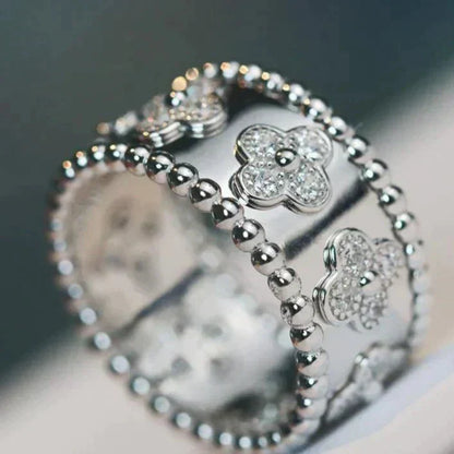 ¡®Lume Jewels¡¯CLOVER KALEIDOSCOPE RING 10MM