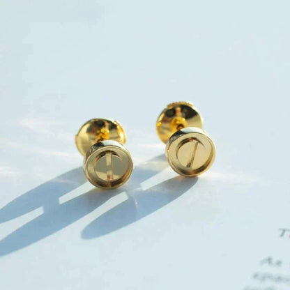 ¡®Lume Jewels¡¯LOVE EARRINGS GOLD 10MM