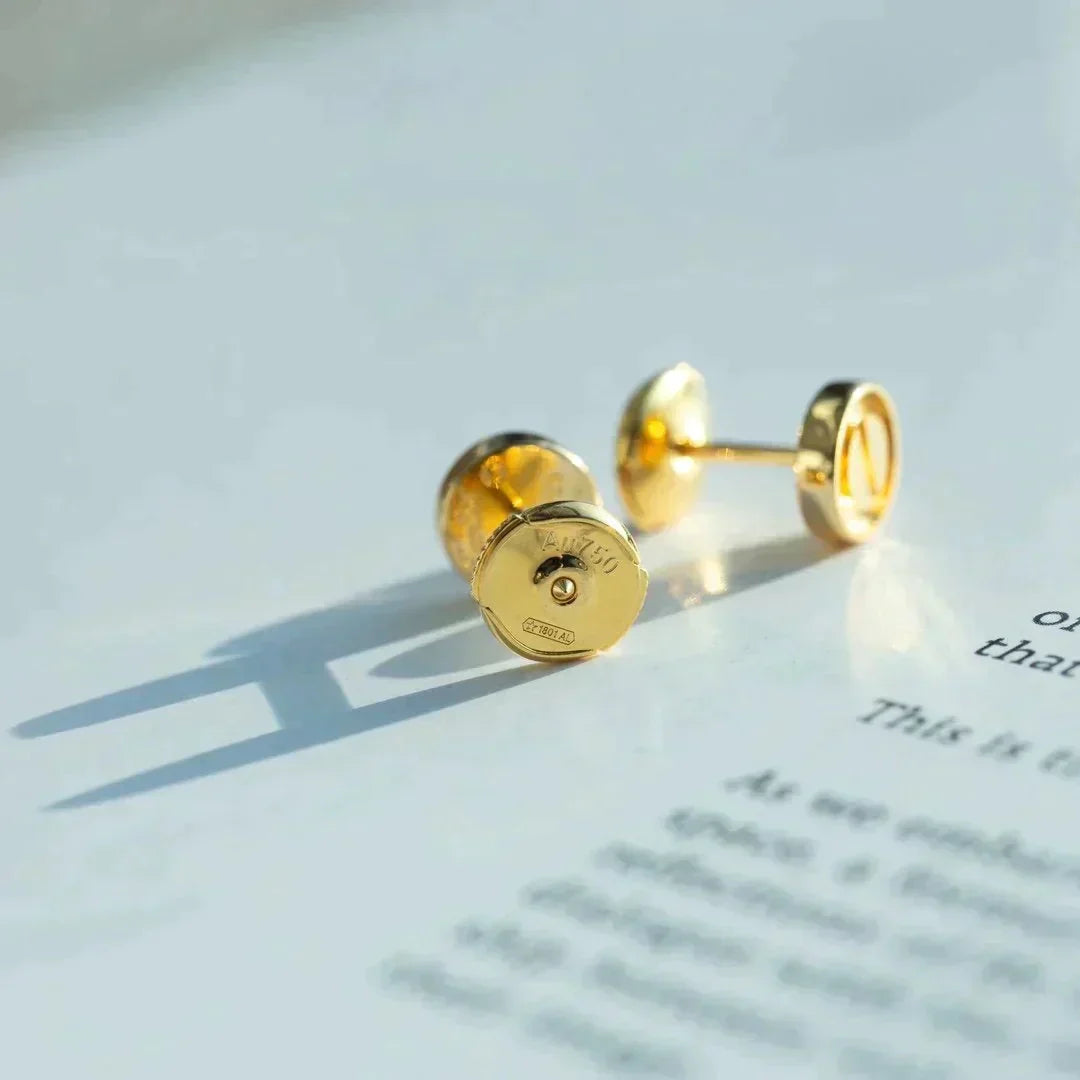 ¡®Lume Jewels¡¯LOVE EARRINGS GOLD 10MM