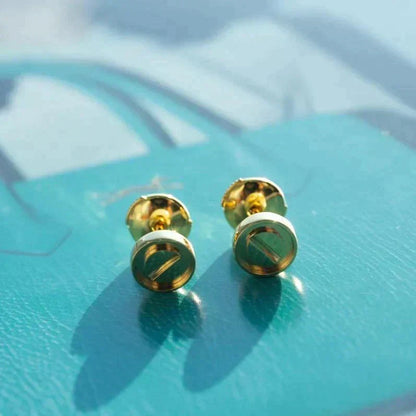 ¡®Lume Jewels¡¯LOVE EARRINGS GOLD 10MM