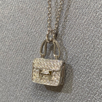 ¡®Lume Jewels¡¯CONSTANCE PEDANT DIAMOND NECKLACE